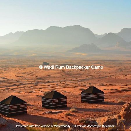 Wadi Rum Backpacker Camp Exterior photo