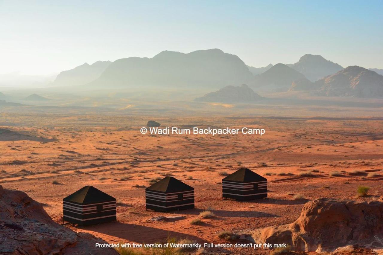 Wadi Rum Backpacker Camp Exterior photo